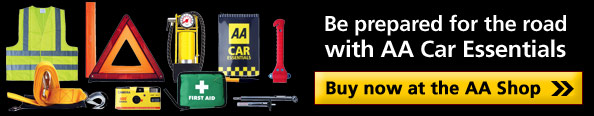 Be prepared for the road with AA Car Essentials, buy now at the AA Shop