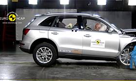 Audi Q5 crash test picture