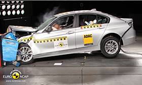 BMW 3 Series crash test picture