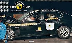 BMW 5 series crash test picture