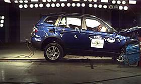 BMW X3 crash test picture
