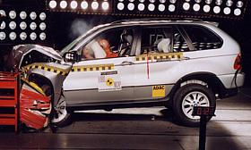 BMW X5 crash test picture