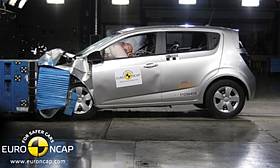 Chevrolet Aveo crash test picture
