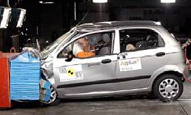 Chevrolet Matiz crash test picture