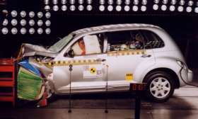 Chrysler PT Cruiser crash test picture