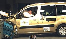 Citroen Berlingo crash test picture
