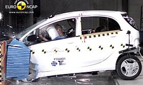 Citroen C-Zero crash test picture
