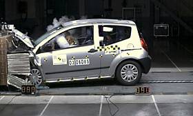 Citroen C2 crash test picture