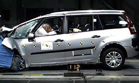 Citroen C4 Picasso crash test picture