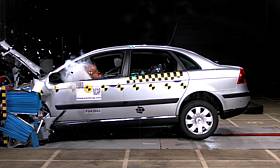 Citroen C5 crash test picture
