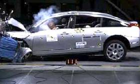 Citroen C6 crash test picture