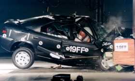 Citroen Xantia crash test picture