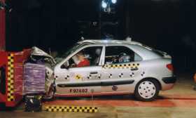 Citroen Xsara crash test picture
