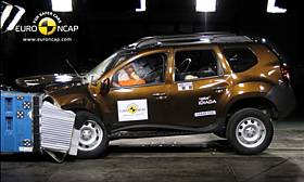 Dacia Duster crash test picture