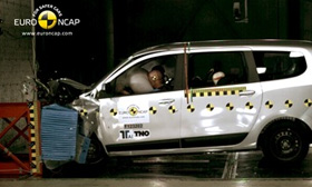 Dacia Lodgy crash test picture
