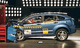 Dodge Caliber crash test picture