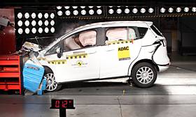 Ford B-MAX crash test picture