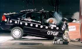 Ford Mondeo crash test picture