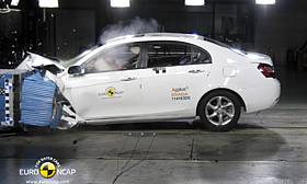 Geely Emgrand EC7 crash test picture