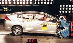 Honda Insight crash test picture