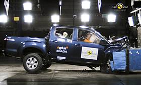 Isuzu D-Max crash test picture