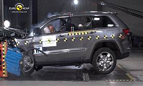 Jeep Grand Cherokee crash test picture