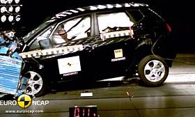 Kia Venga crash test picture