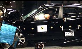 Kia Magentis crash test picture