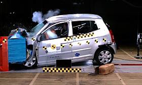 Kia Picanto crash test picture