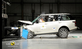 Land Rover Range Rover crash test picture