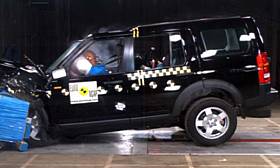 Land Rover Discovery 3 crash test picture
