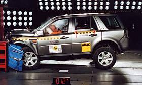 Land Rover Freelander 2 crash test picture