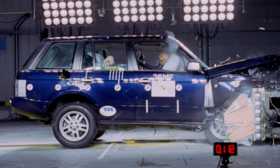Land Rover Range Rover crash test picture