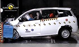Landwind CV9 crash test picture
