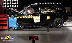 Mercedes-Benz B-Class crash test picture