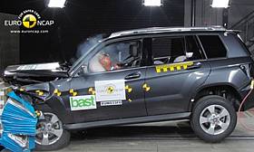 Mercedes-Benz GLK crash test picture