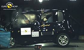 Nissan Cube crash test picture