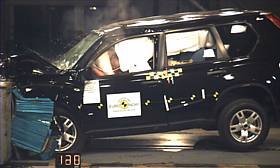 Nissan X-Trail crash test picture