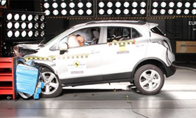 Vauxhall Mokka crash test picture