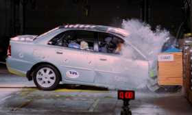 Proton Impian crash test picture