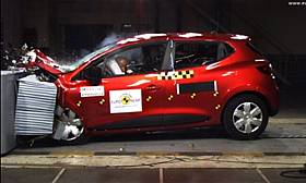 Renault Clio crash test picture