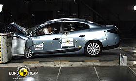 Renault Fluence ZE crash test picture