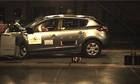 Renault Megane crash test picture