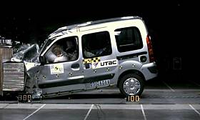 Renault Kangoo crash test picture