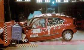 Renault Megane crash test picture