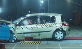 Renault Megane crash test picture