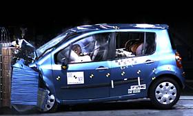 Renault Modus crash test picture