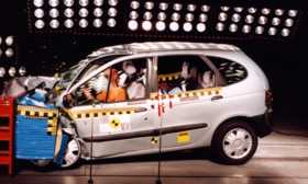 Renault Scenic crash test picture