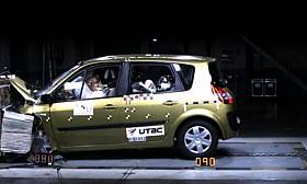 Renault Scenic crash test picture