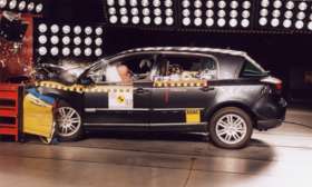 Renault Vel Satis crash test picture